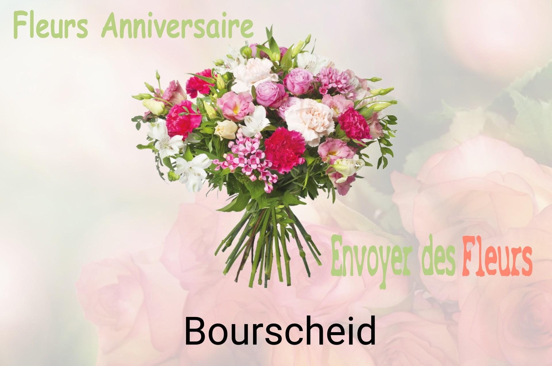 Bouquet de fleurs d’anniversaire livré à Bourscheid