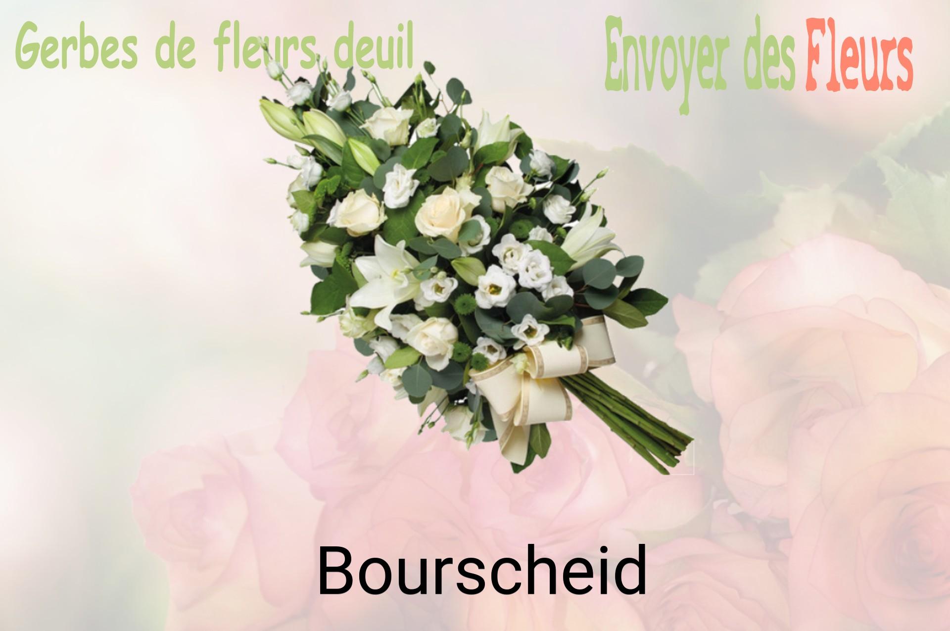 Gerbe de fleurs de deuil livrée à Bourscheid